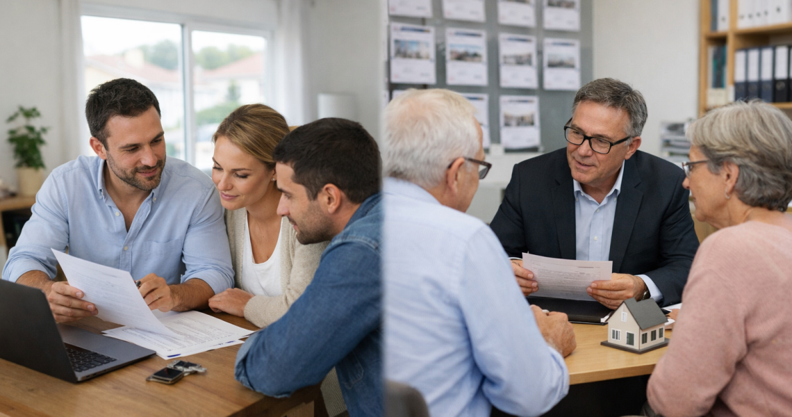 Discussion professionnelle en équipe autour de documents